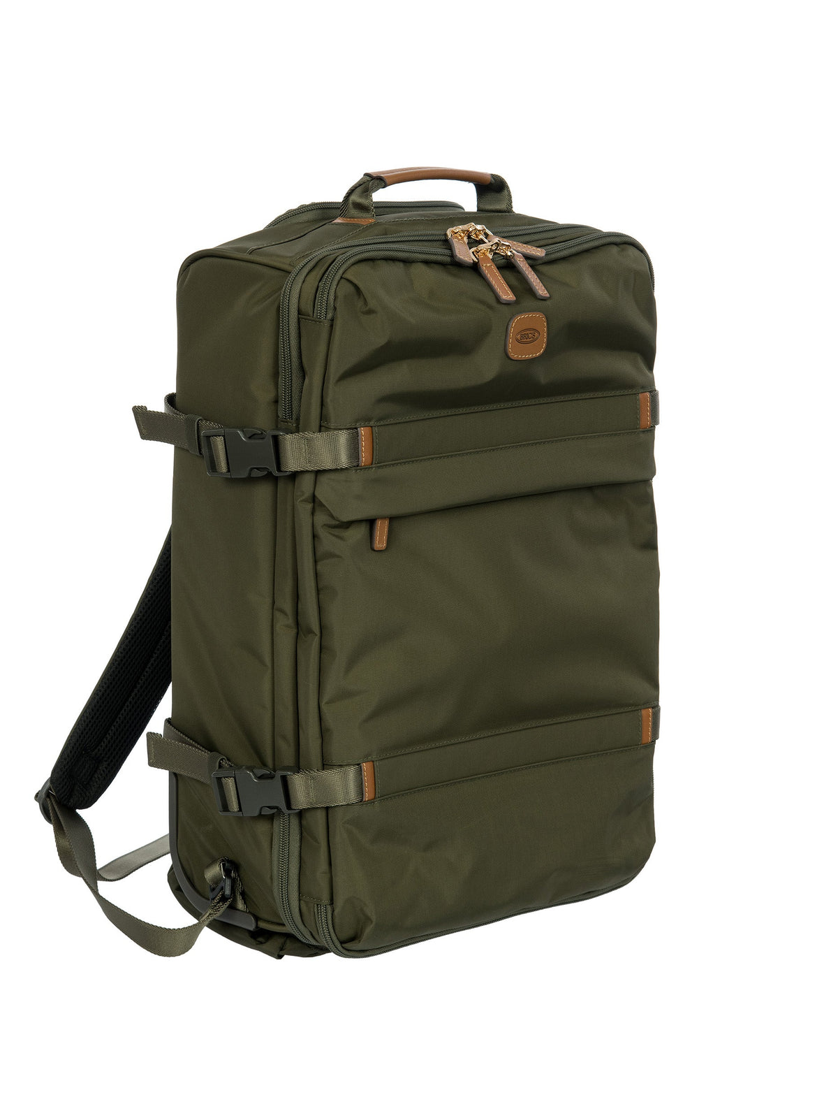Bric's X-Collection X-Travel Convertible Wheeled Backpack in Olive, view 2