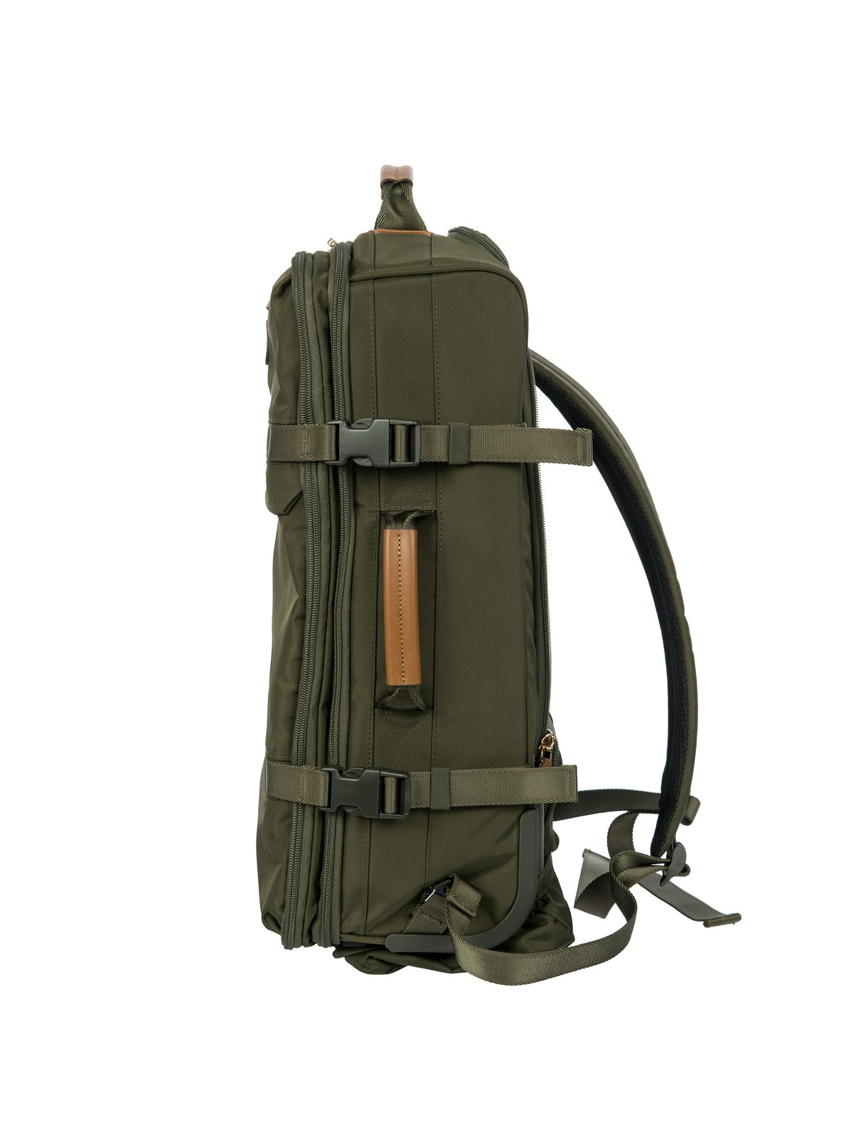 Bric's X-Collection X-Travel Convertible Wheeled Backpack in Olive, view 4