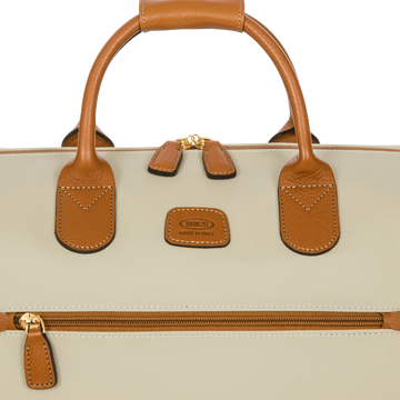 Bric's Firenze Cargo Travel Duffle Bag in Cream, view 2