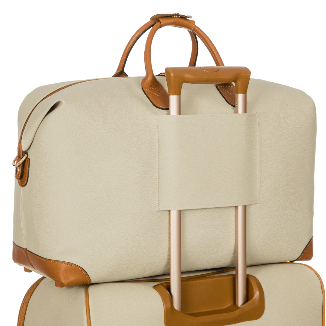 Bric's Firenze Cargo Travel Duffle Bag in Cream, view 6