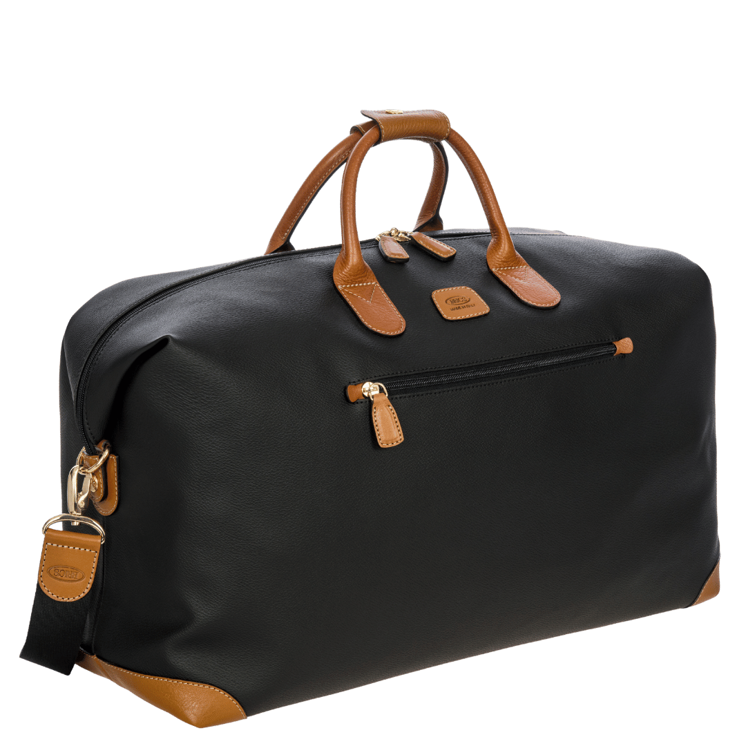 Bric's Firenze Cargo Travel Duffle Bag in Black, view 3