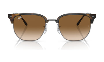 Ray-Ban New Clubmaster RB4416 Sunglasses, Havana on Gunmetal with Brown Gradient, view 1