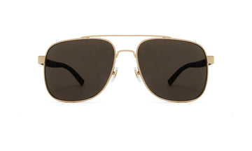 Gucci GG0422S Sunglasses, Endura Gold with Brown, view 1