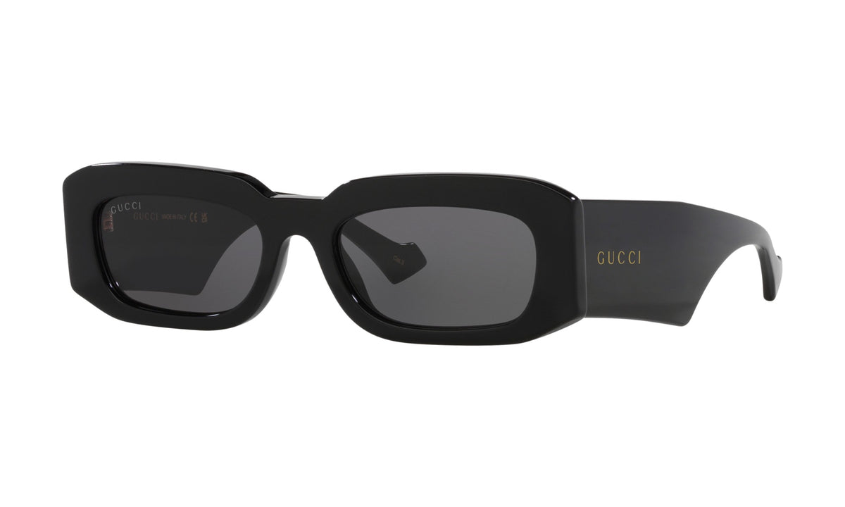 Gucci GG1426S Sunglasses, Black with Grey, view 2