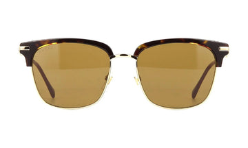 Gucci GG0918S Sunglasses, Havana and Gold with Brown, view 1