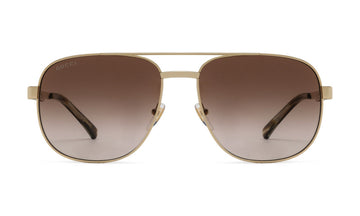 Gucci GG1223S Sunglasses, Gold with Brown Gradient, view 1