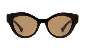 Gucci GG0957S Sunglasses, Havana with Brown, view 1