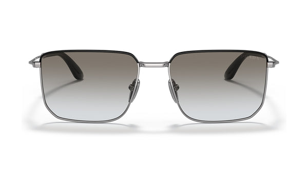 Prada PR 52YS Sunglasses, Gunmetal Silver with Grey Gradient, view 1