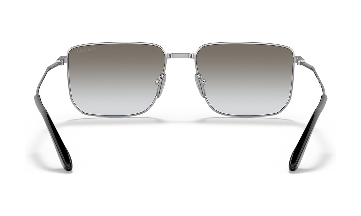 Prada PR 52YS Sunglasses, Gunmetal Silver with Grey Gradient, view 4