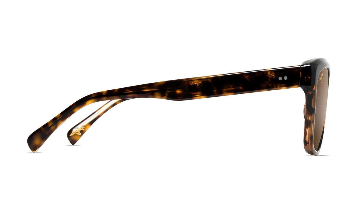 Maui Jim S-Turns H872-10 Polarized Sunglasses, Tortoise with Honey Crystal, HCL Bronze, view 3