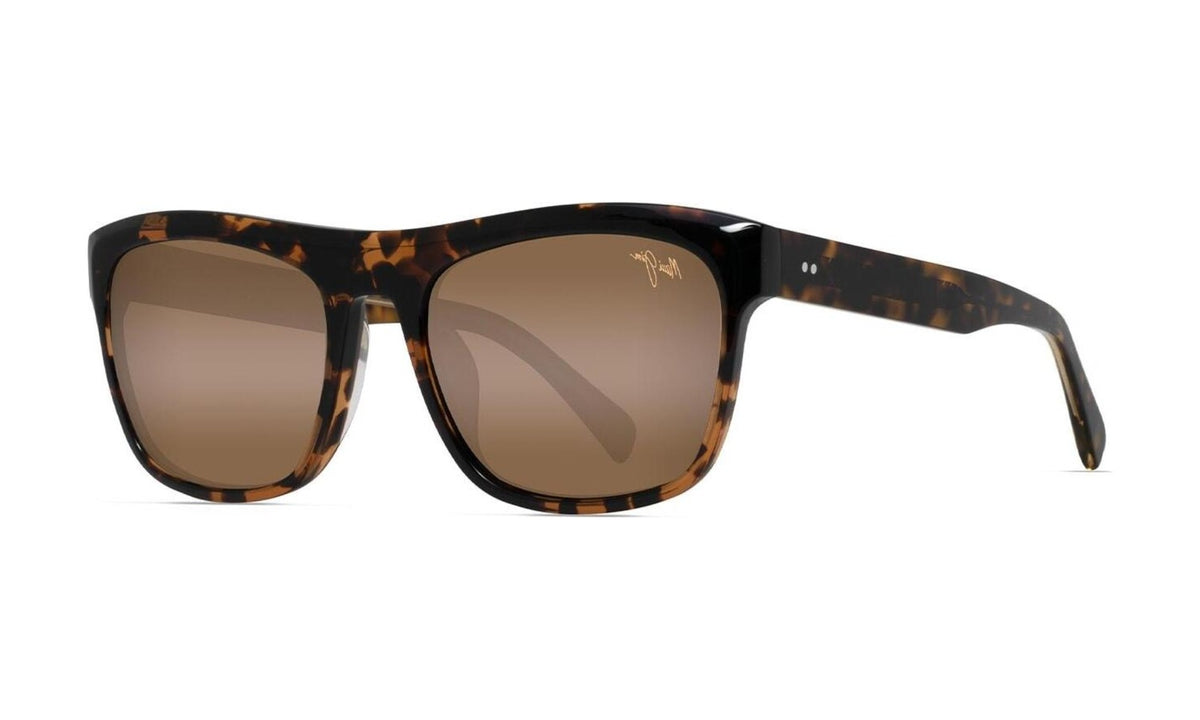 Maui Jim S-Turns H872-10 Polarized Sunglasses, Tortoise with Honey Crystal, HCL Bronze, view 4