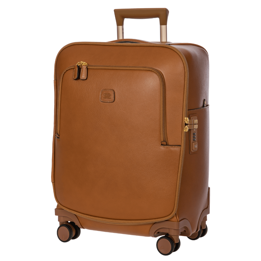 Bric's Life Pelle 21" Leather Carry-On Spinner, view 3
