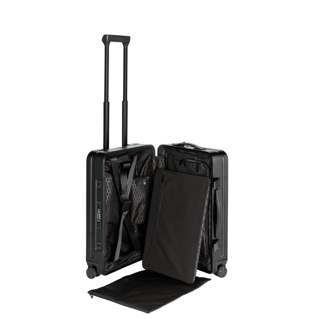 Porsche Design Roadster Aluminum Carry-On Suitcase in Black, view 7