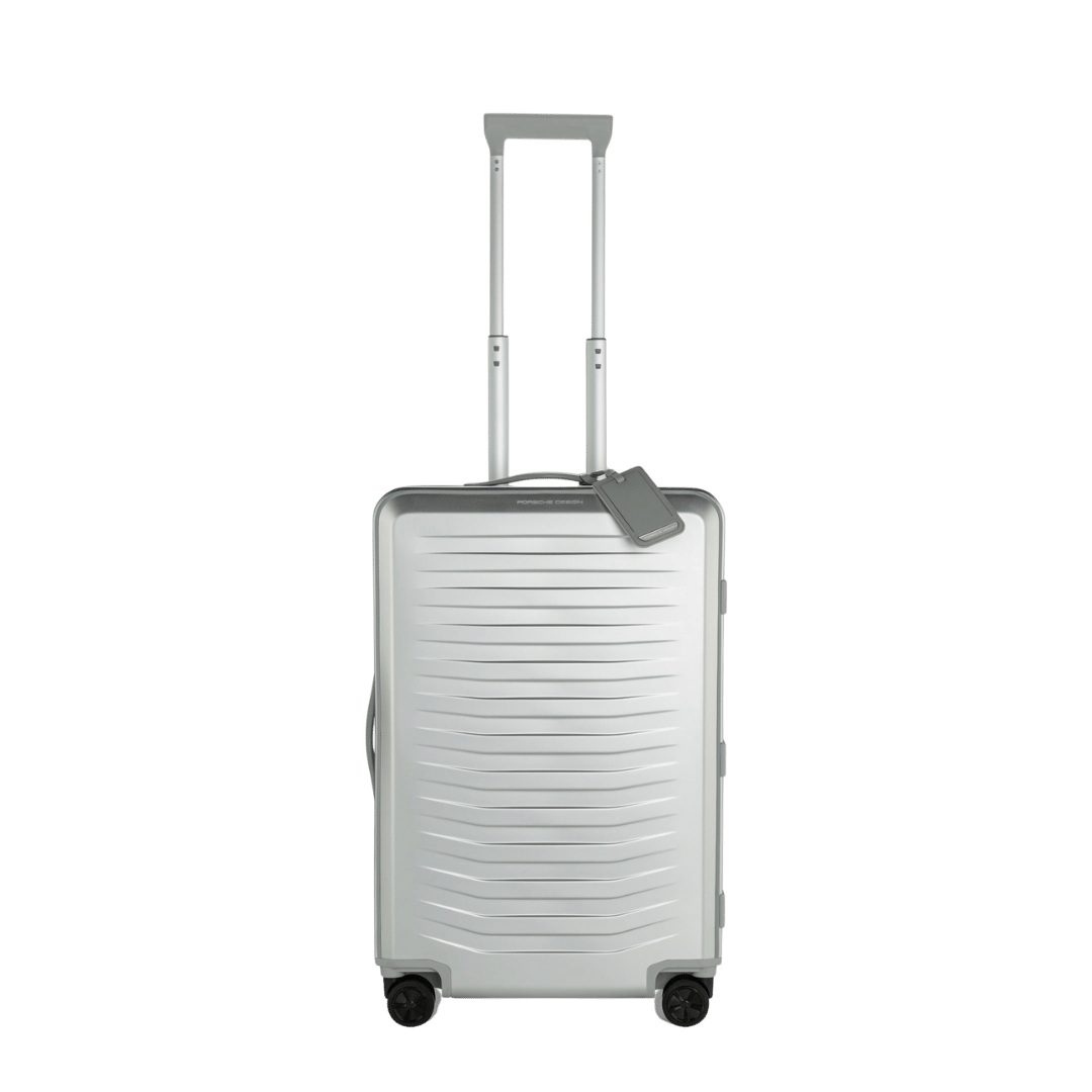 Porsche Design Roadster Aluminum Checked Spinner in Silver, view 1