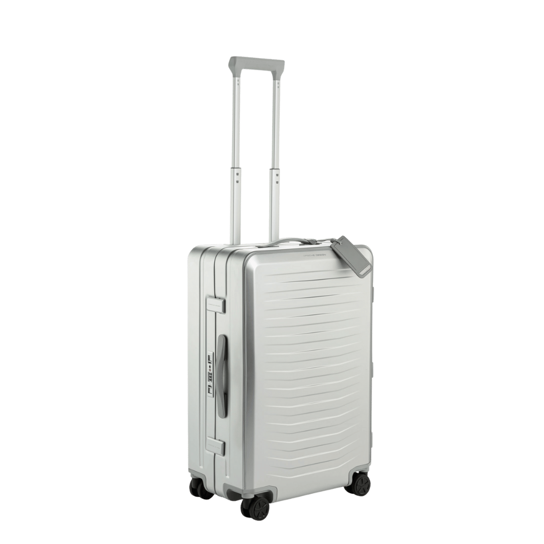 Porsche Design Roadster Aluminum Checked Spinner in Silver, view 2