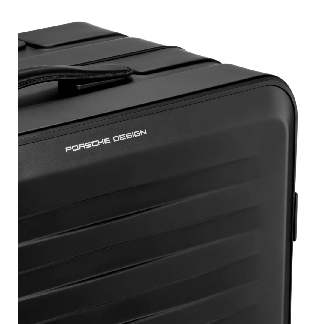 Porsche Design Roadster Aluminum Checked Spinner in Black, view 3