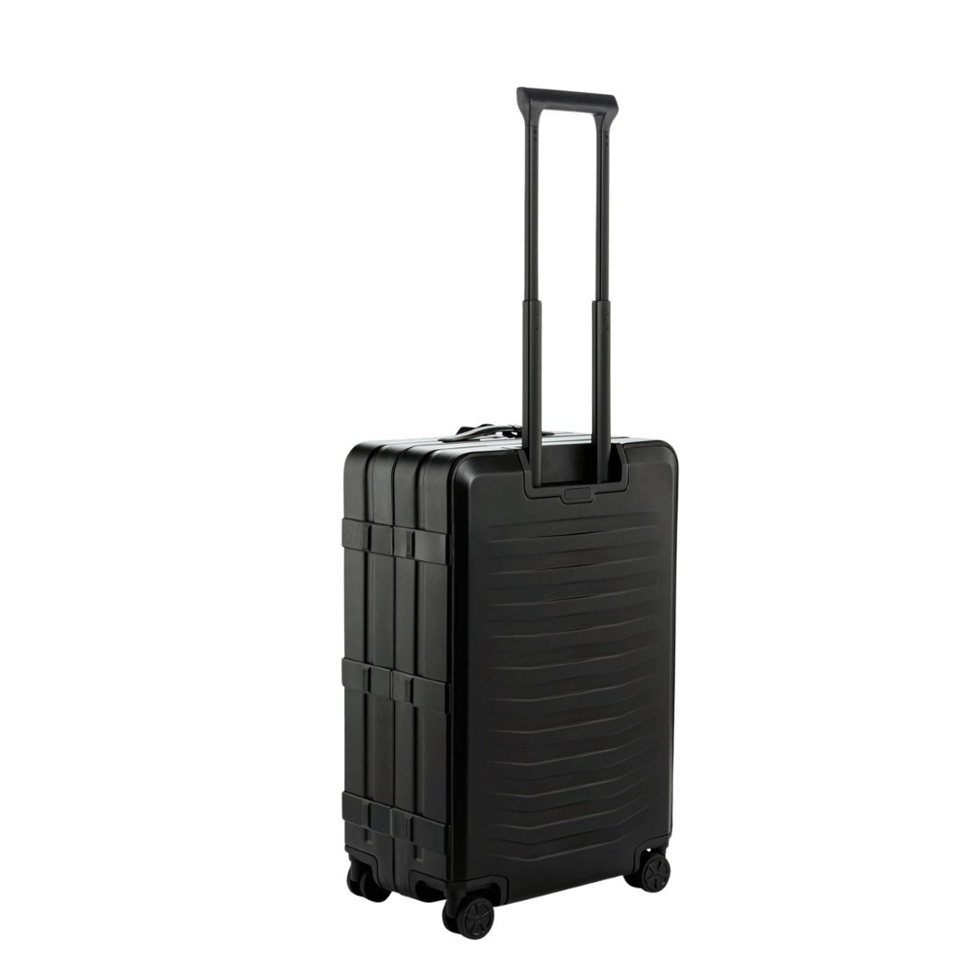 Porsche Design Roadster Aluminum Checked Spinner in Black, view 4