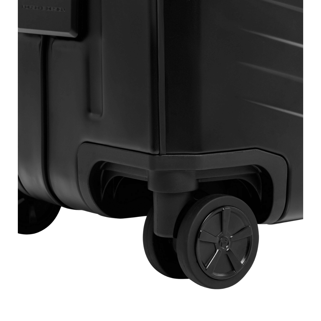 Porsche Design Roadster Aluminum Checked Spinner in Black, view 7