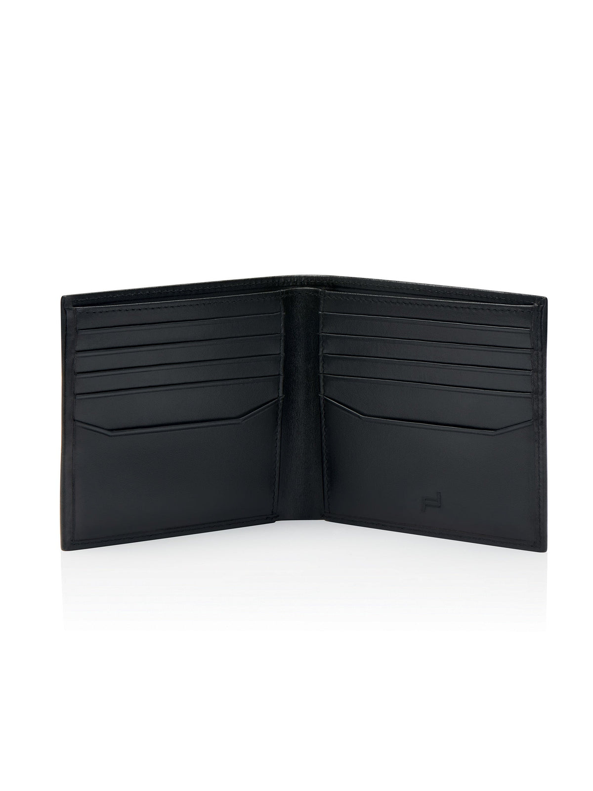 Porsche Design Classic Billfold 10 Leather Wallet in Black, view 3