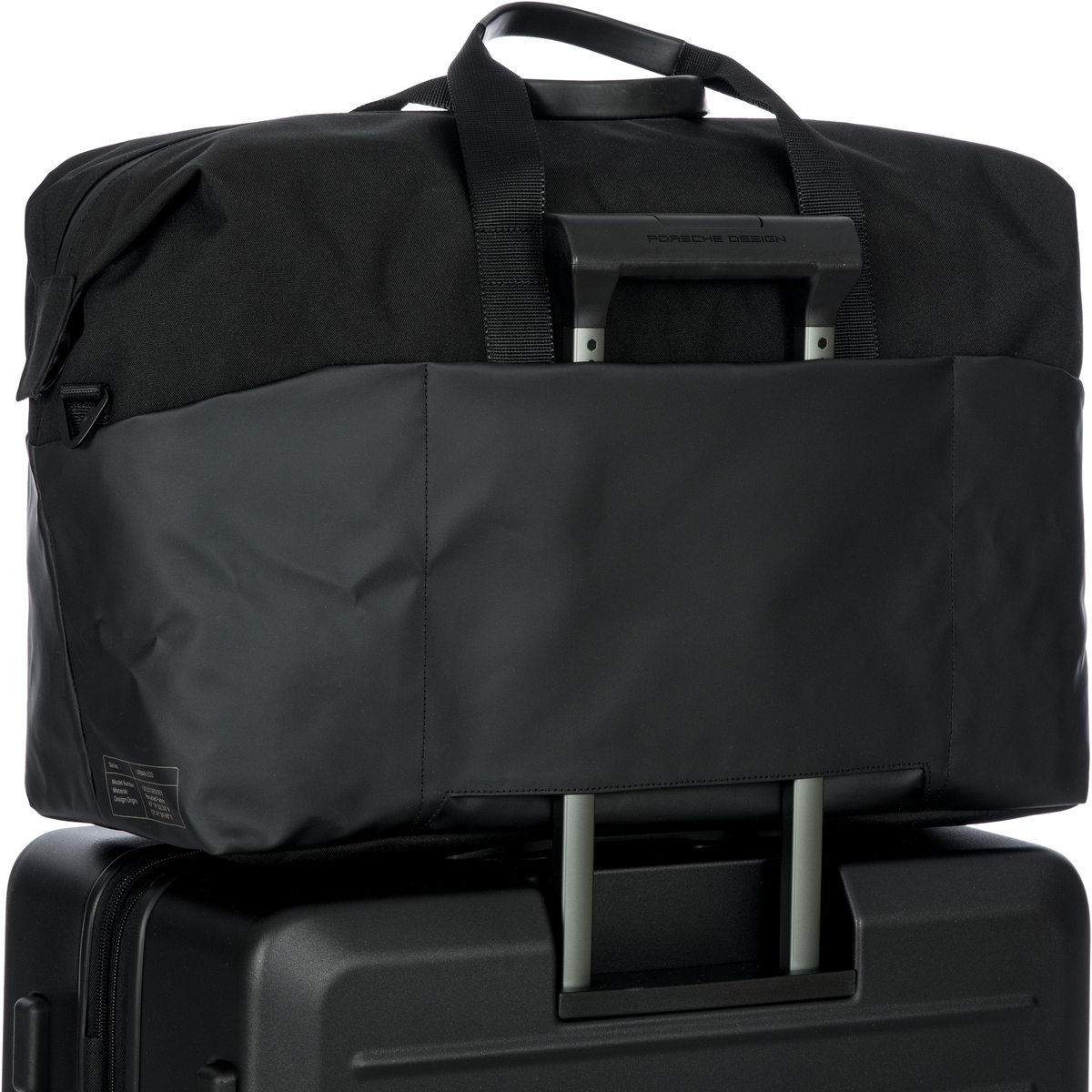Porsche Design Urban Eco Expandable Weekender Bag in Black, view 3