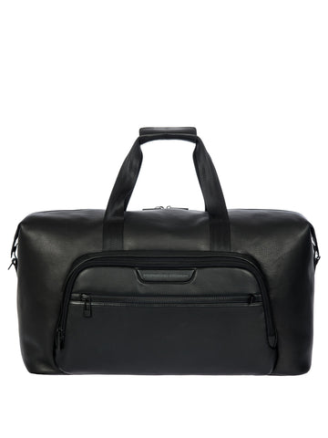 Porsche Design Leather Evo Weekender Bag in Black, view 1