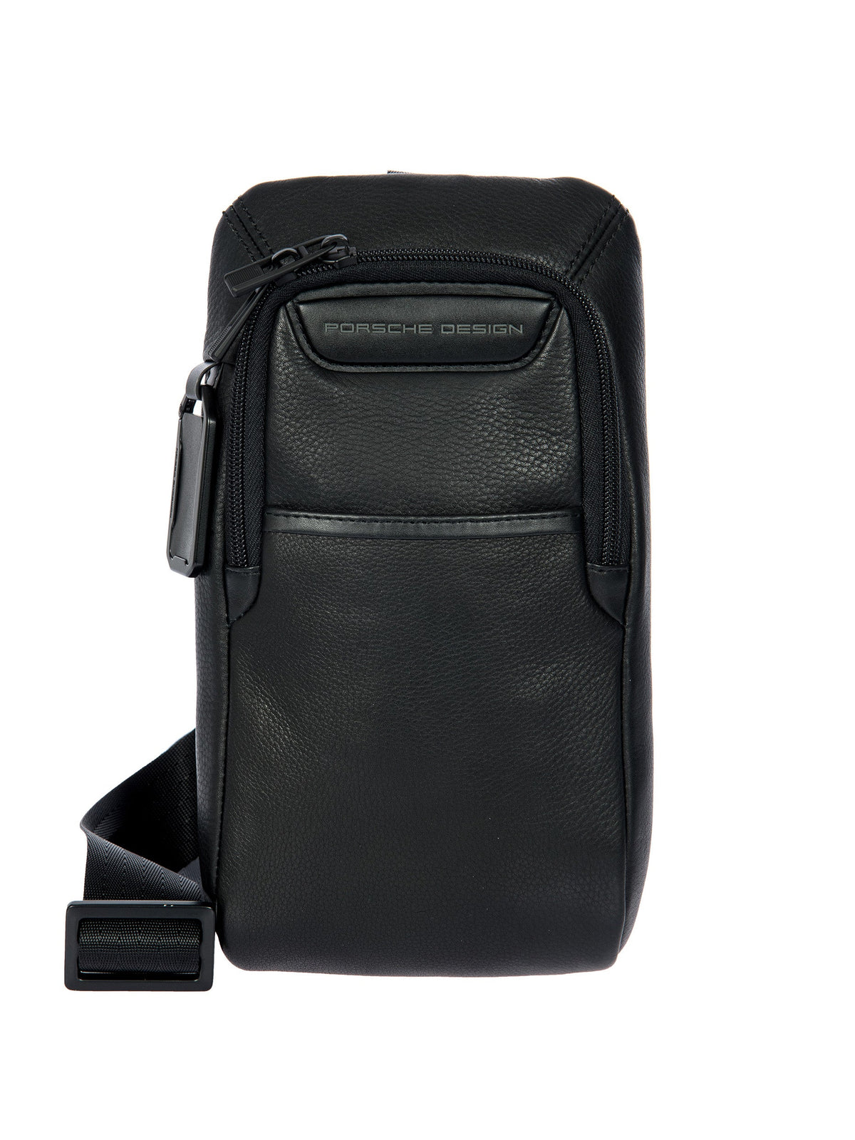 Porsche Design Leather Crossbody Bag in Black, view 1