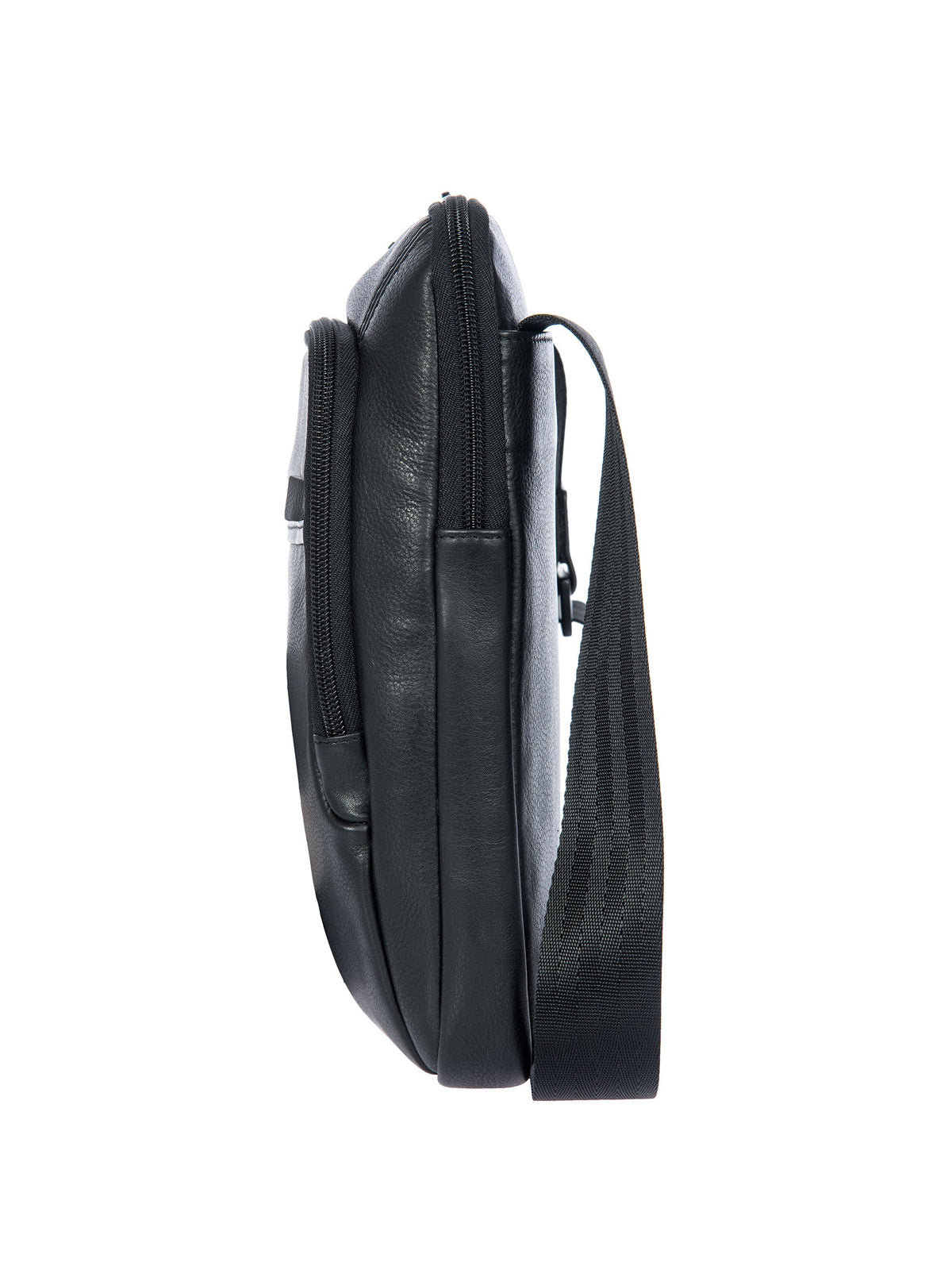 Porsche Design Leather Shoulder Bag S in Black, view 4
