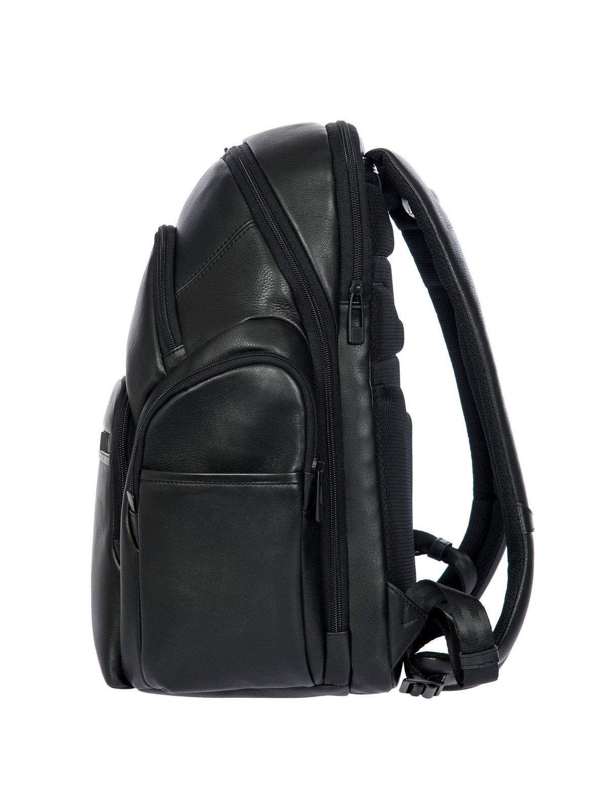 Porsche Design Leather Laptop Backpack L in Black, view 4