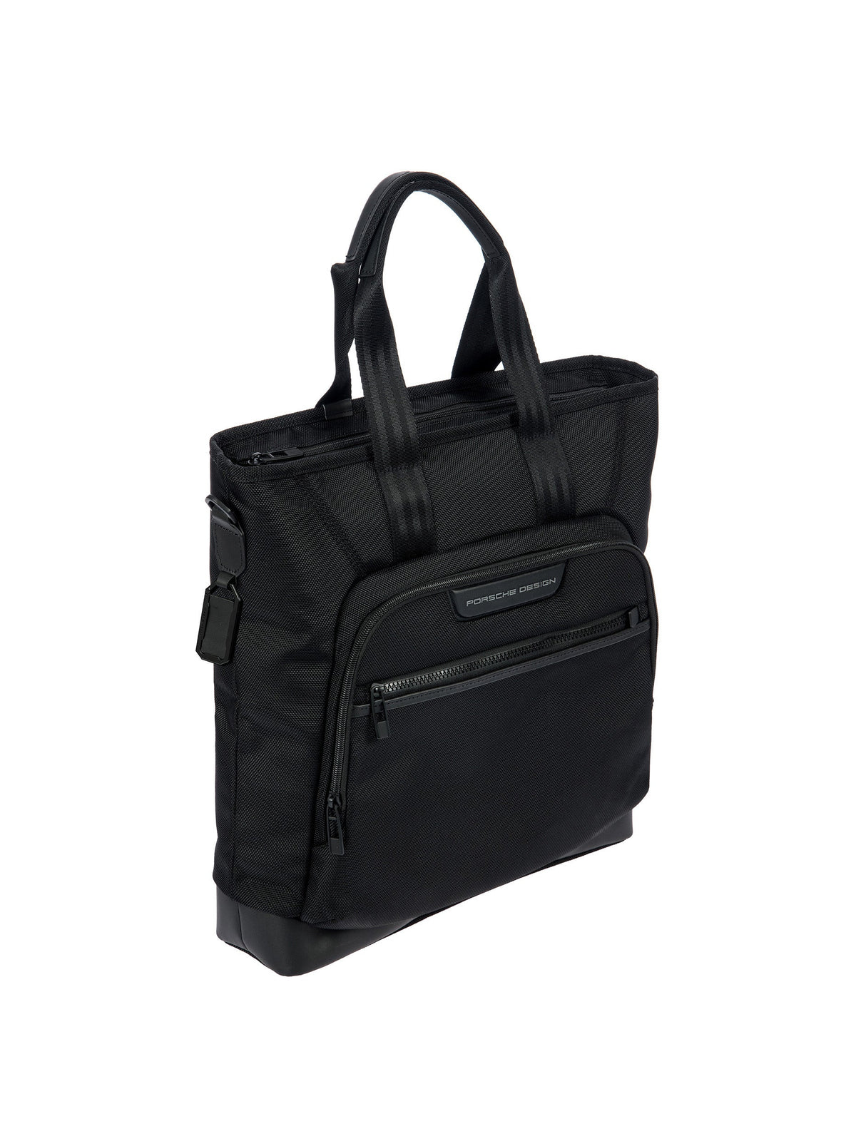 Porsche Design Nylon Laptop Tote Bag in Black, view 2