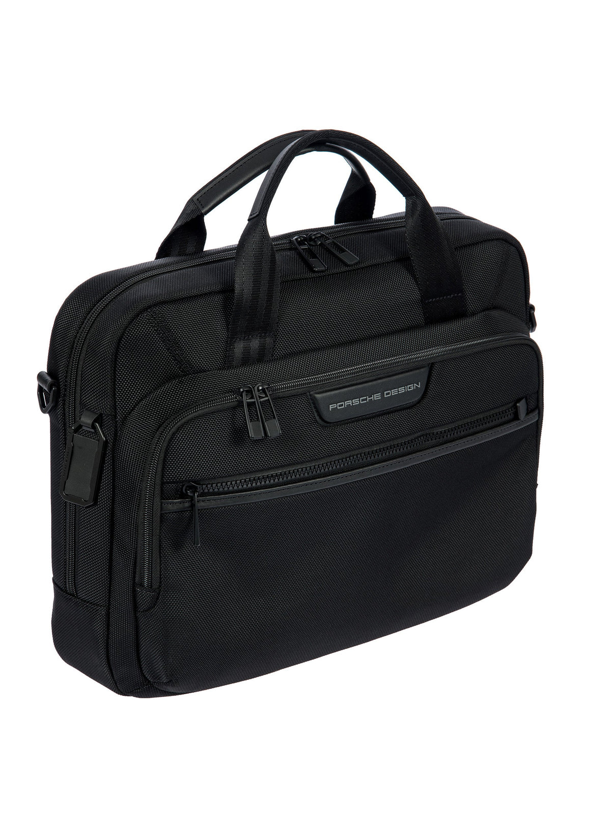 Porsche Design Nylon Laptop Briefcase in Black, view 2