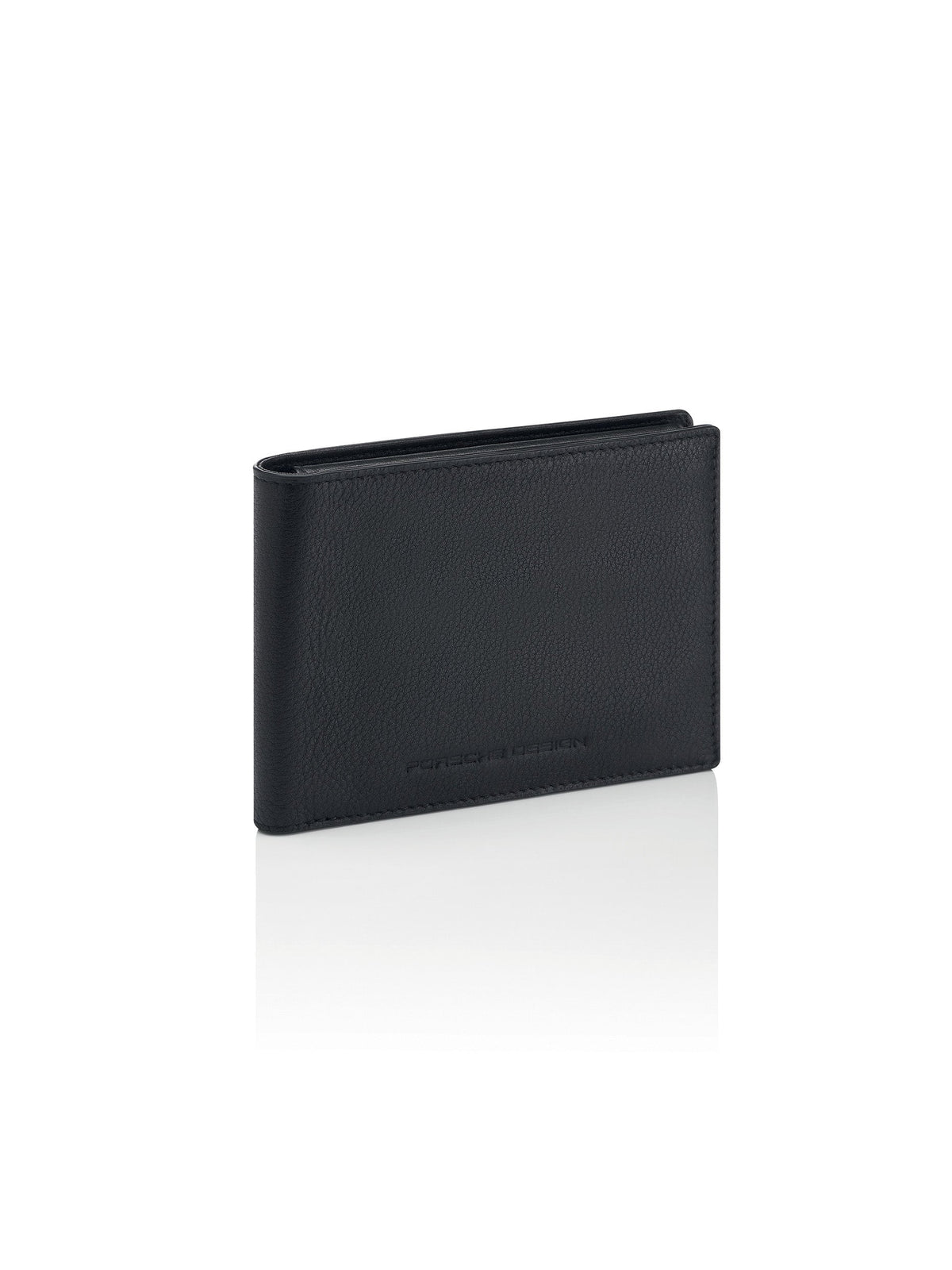 Porsche Design Leather Wallet 4 with Coin Pocket in Black, Business Grained, view 2