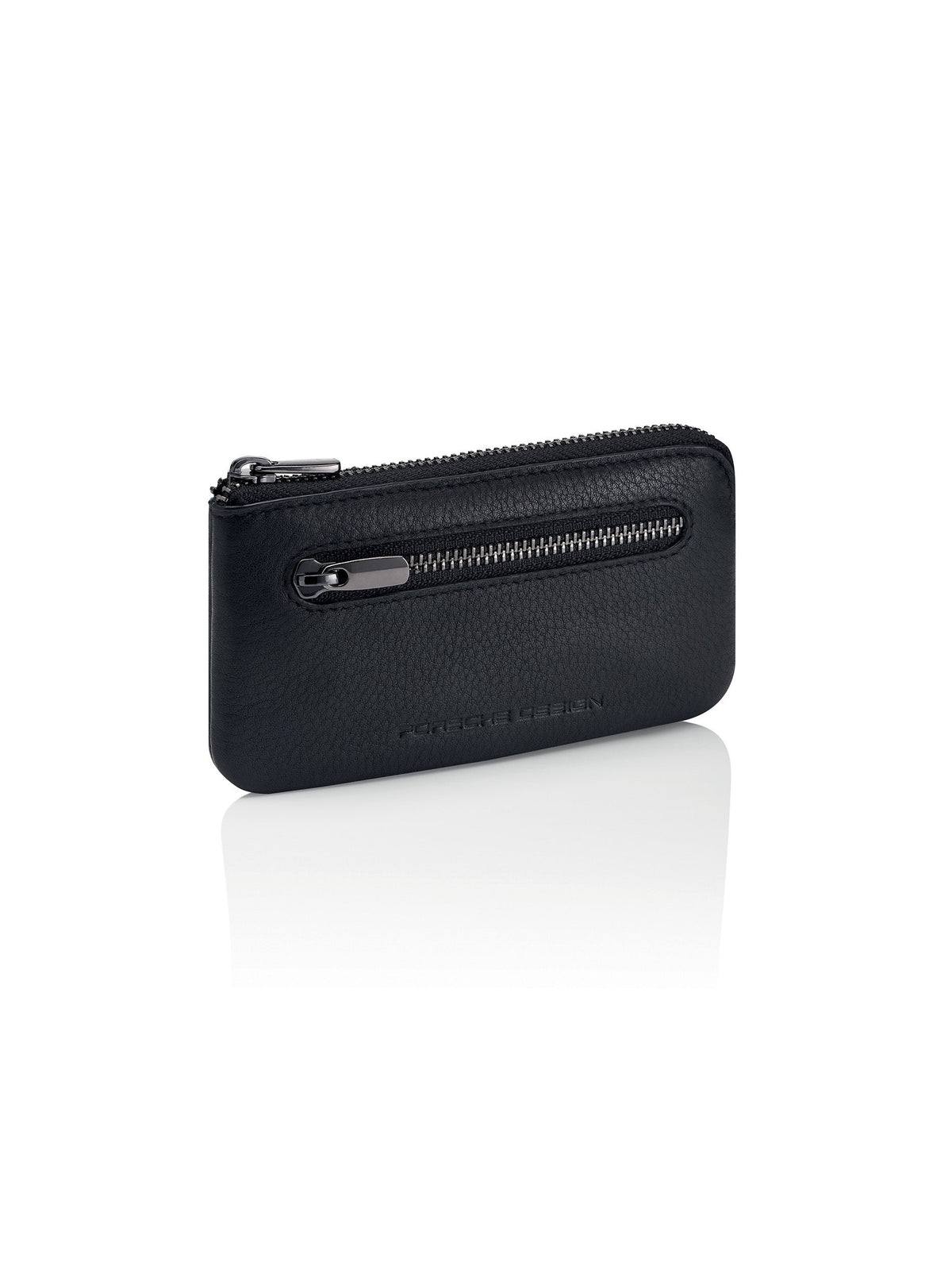 Porsche Design Leather Key Case M in Black, Business Grained, view 2