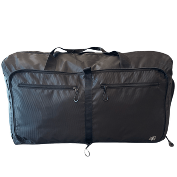 Panthera Foldable Cross-Stitched Nylon Duffle Bag, view 2