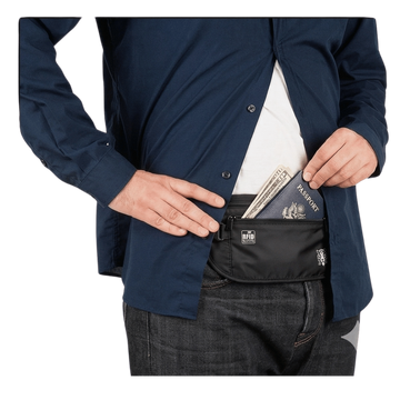 Panthera RFID-Protected Waist Pouch for Travel, view 2