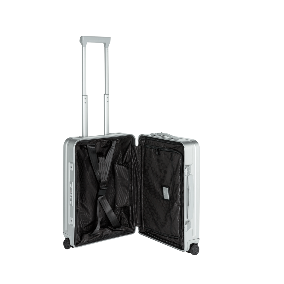 Porsche Design Roadster Aluminum Carry-On Suitcase in Silver, view 8