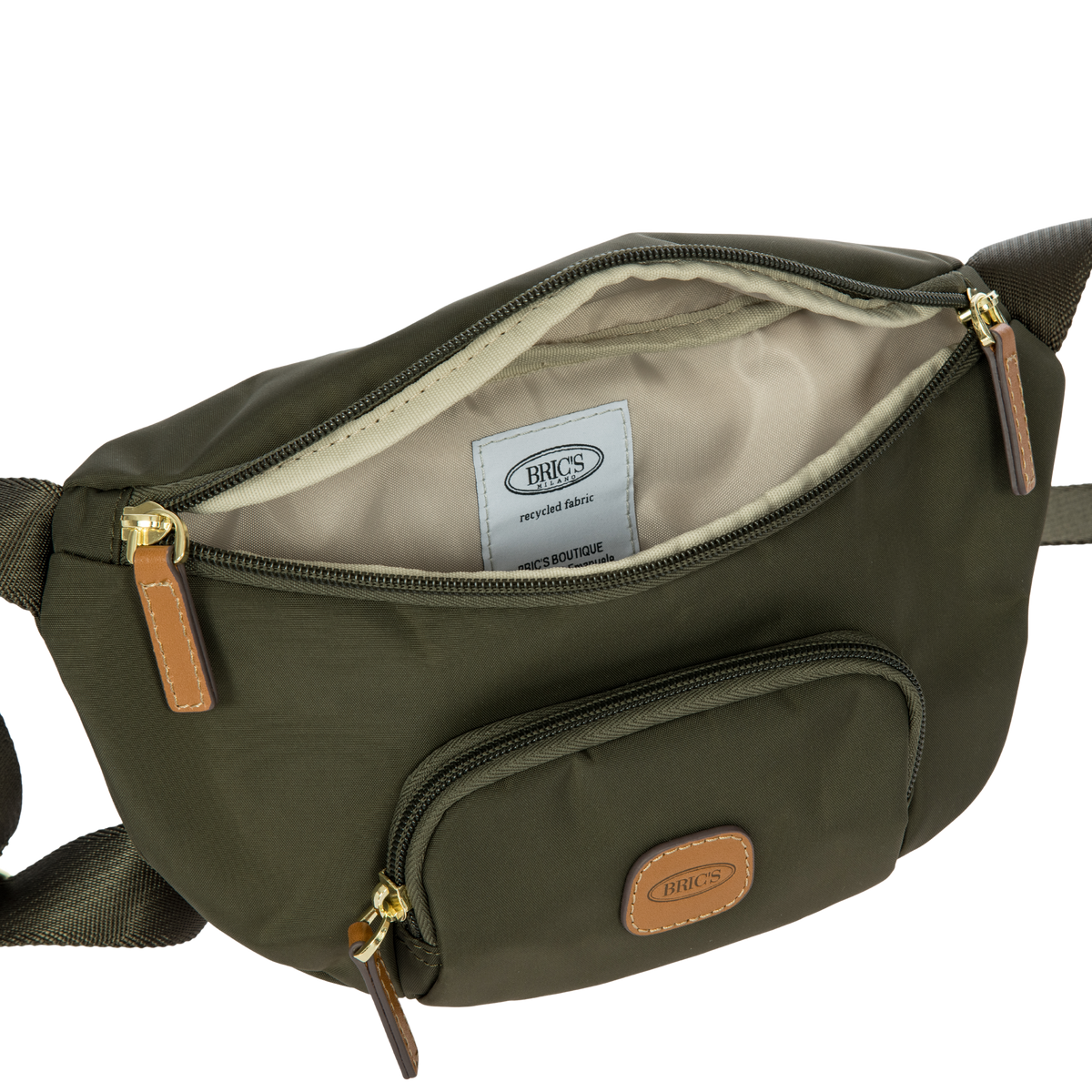 Bric's X-Collection X-Travel Belt Bag in Olive, view 5