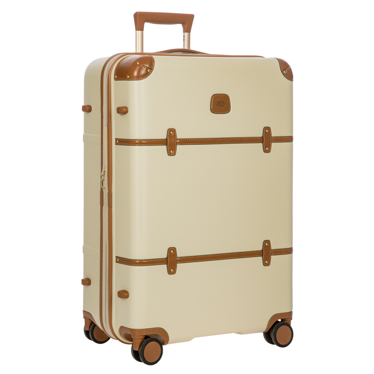 Bric's Bellagio Expandable Checked Spinner in Cream, view 2