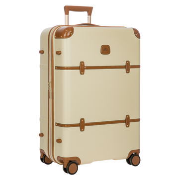 Bric's Bellagio Expandable Checked Spinner in Cream, view 2