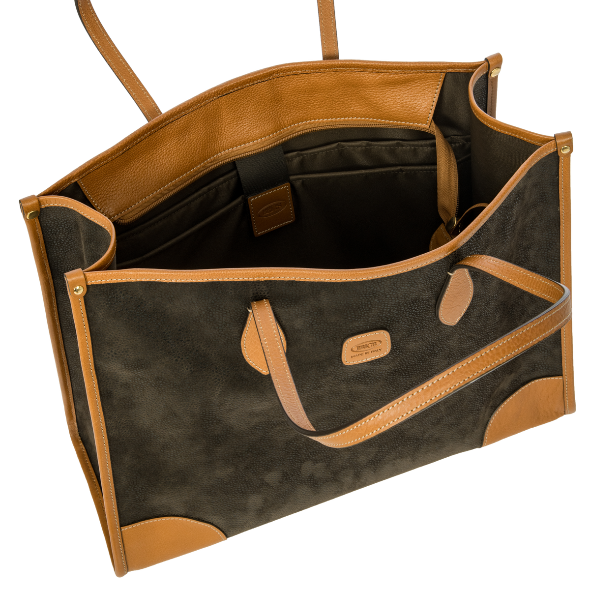 Bric's Life Suede-Effect Laptop Tote Bag, view 5