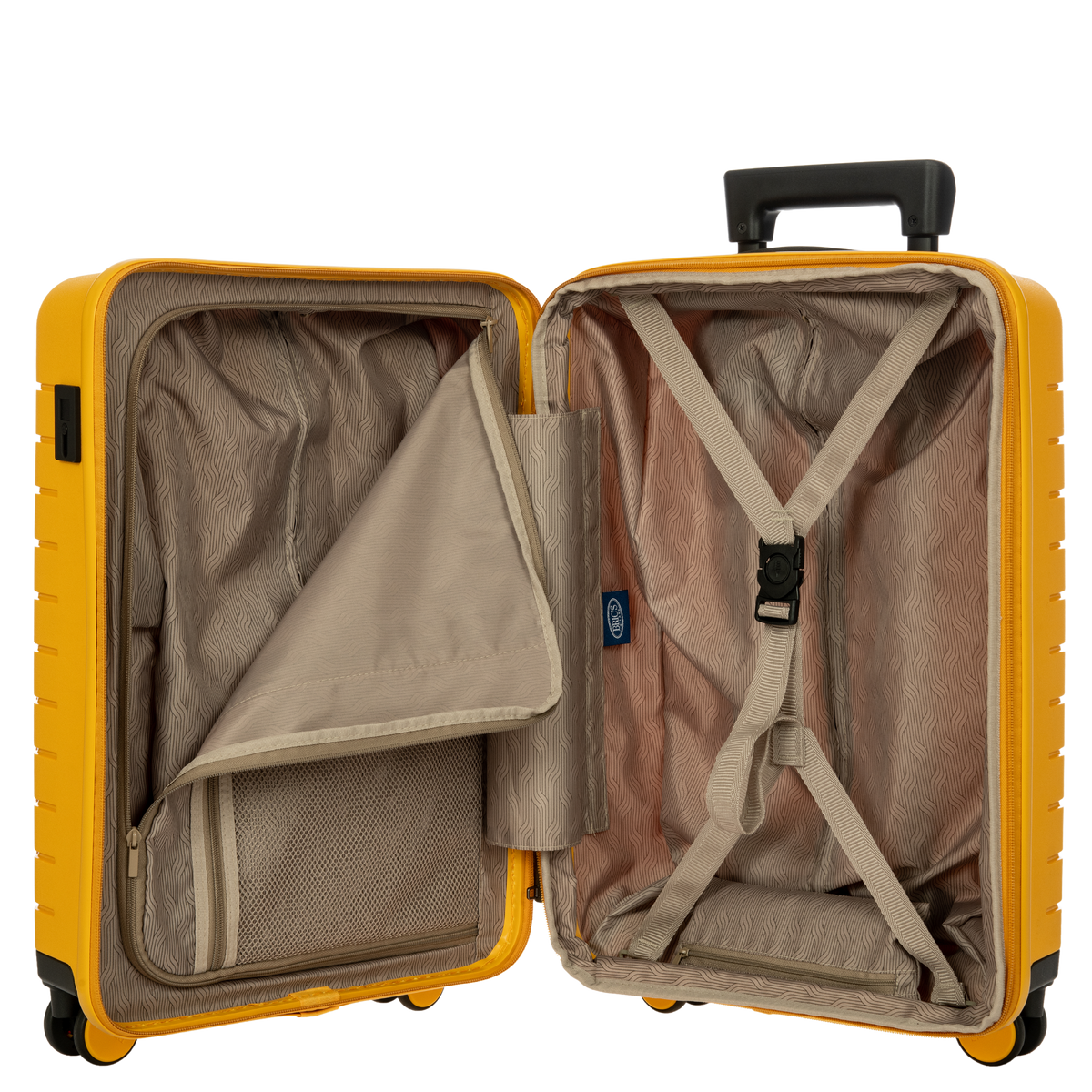 Bric's B|Y Ulisse Expandable Carry-On Spinner with Front Pocket in Mango, view 6