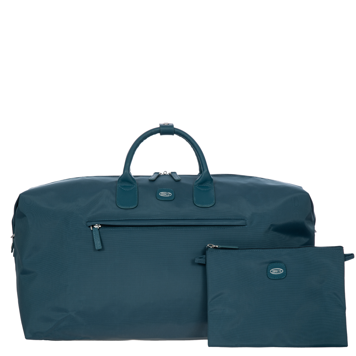 Bric's Positano Deluxe Travel Duffle Bag in Sea Green, view 4