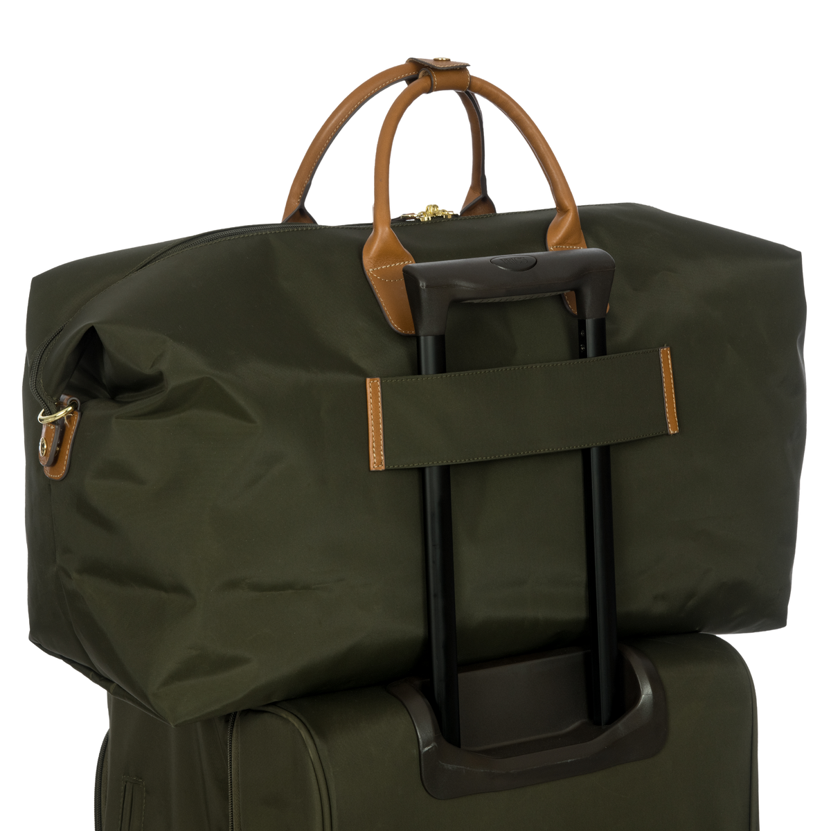 Bric's X-Collection Deluxe Duffle Bag in Olive, view 3