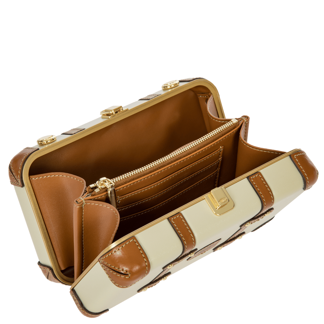 Bric's Bellagio Legacy Mini Crossbody Bag in Cream, view 6