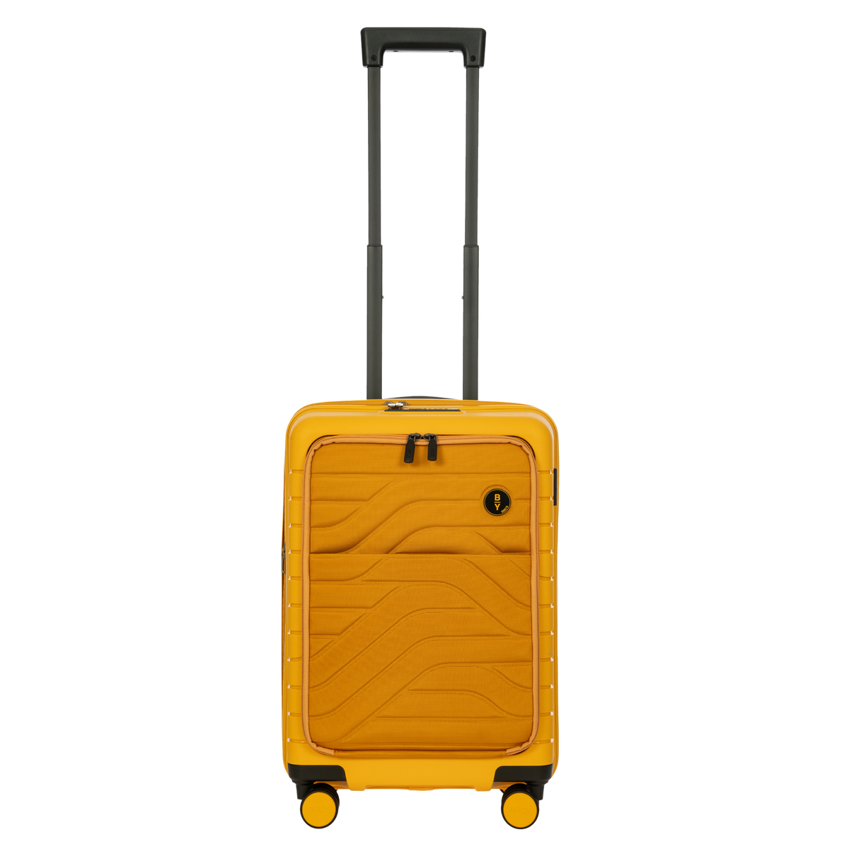 Bric's B|Y Ulisse Expandable Carry-On Spinner with Front Pocket in Mango, view 1