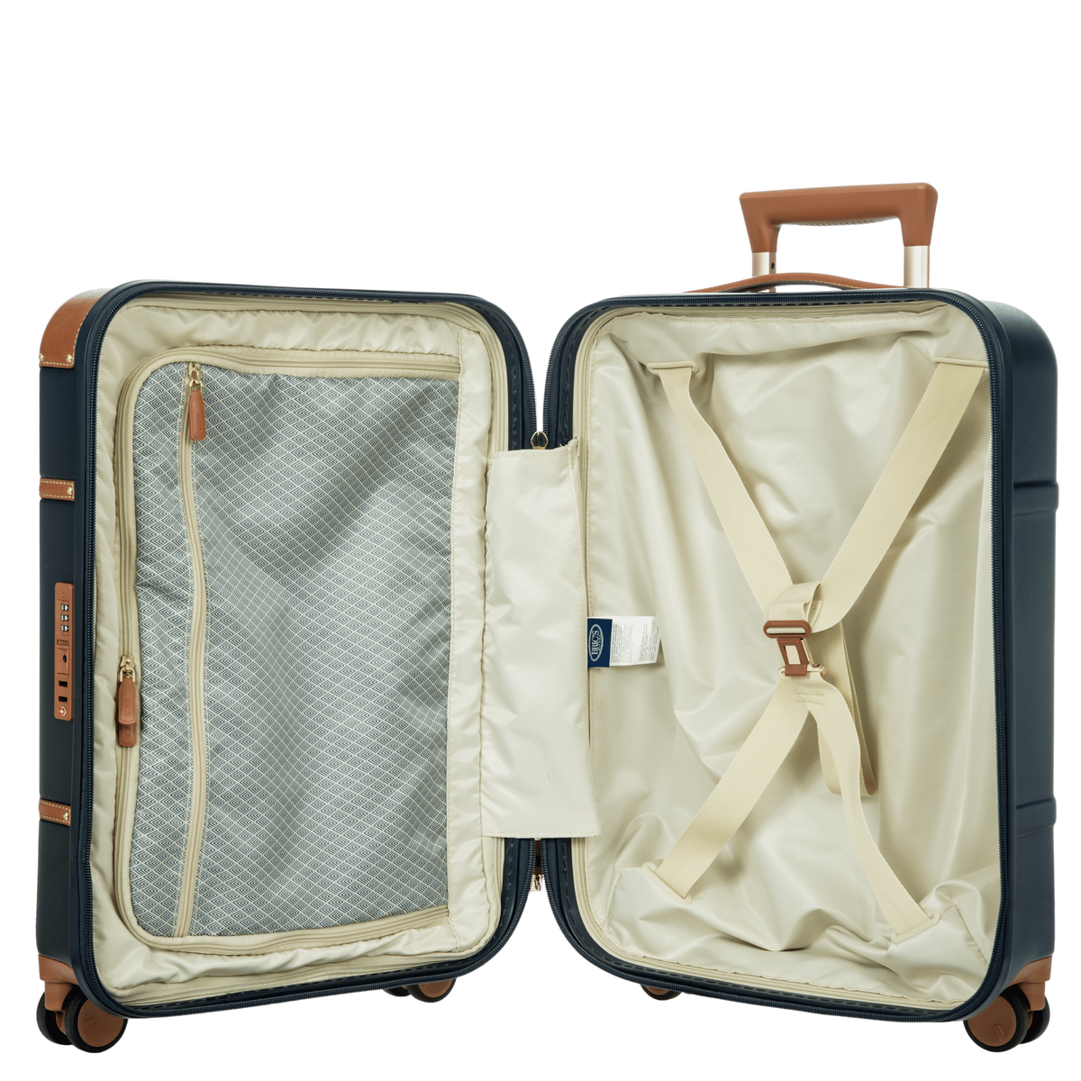 Bric's Bellagio 3.0 Hardside Carry-On Spinner in Blue, view 5