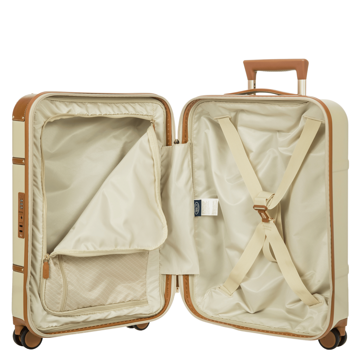 Bric's Bellagio 3.0 Hardside Carry-On Spinner in Cream, view 5