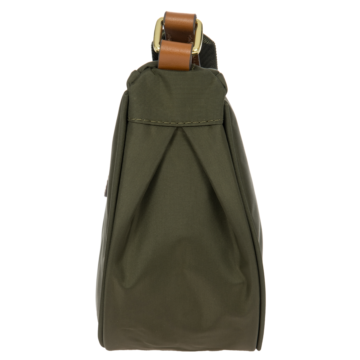 Bric's X-Collection Mini Halfmoon Shoulder Bag in Olive, view 4