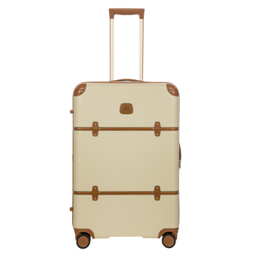 Bric's Bellagio Expandable Checked Spinner in Cream, view 1