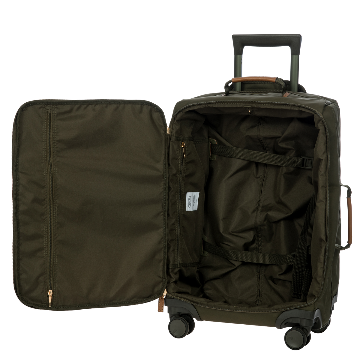 Bric's X-Collection Carry-On Spinner in Olive, view 5