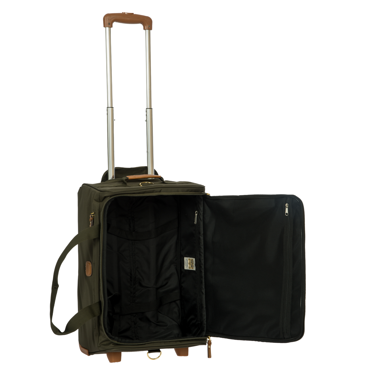 Bric's X-Collection Rolling Duffle Bag in Olive, view 5